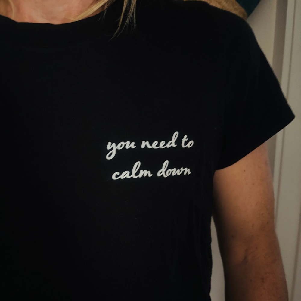 Madewell Black Short-Sleeve Tee